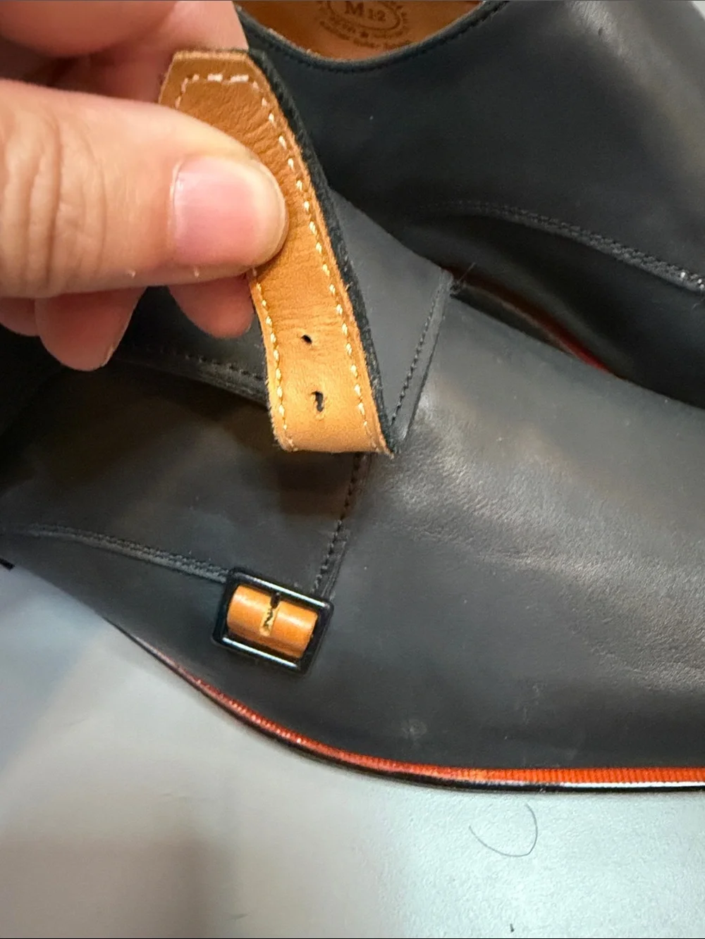 JOHN FLUEVOG 205 PINE ST DOUBLE MONK STRAP 12
